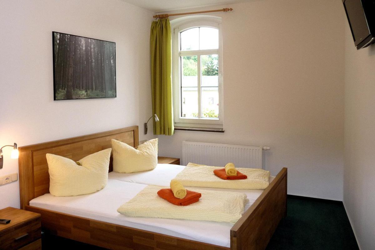Pension Und Ferienwohnung Am Teich Шлайц Екстериор снимка