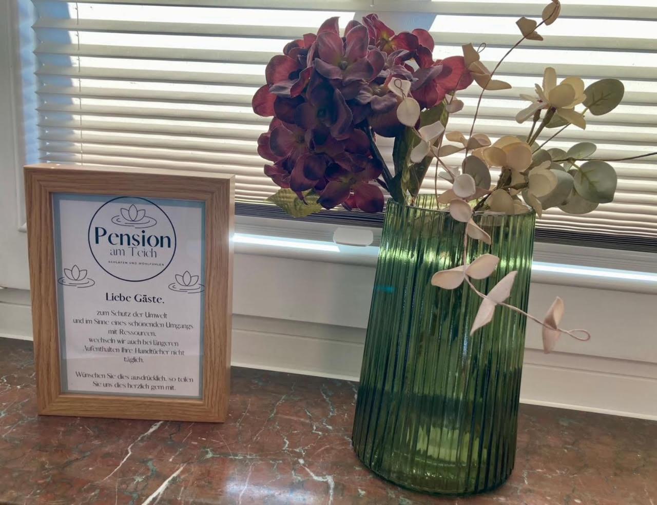 Pension Und Ferienwohnung Am Teich Шлайц Екстериор снимка